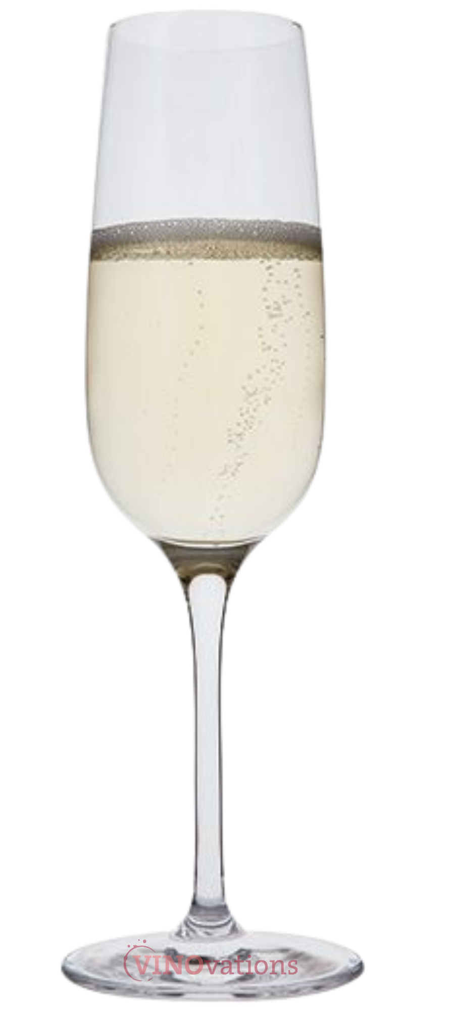 Engraved Dartington Flute Champagne Glass